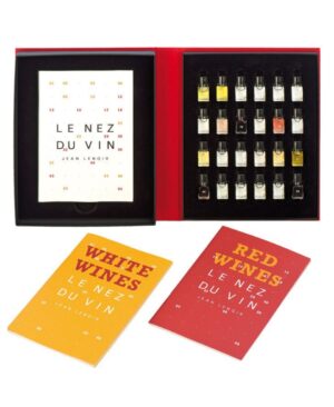 Le Nez du Vin – Komplet 24 Aromatów Czerwonych i Białych Win